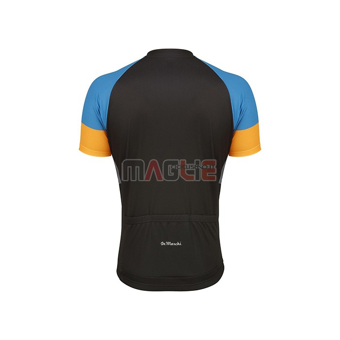 Maglia De Marchi Manica Corta 2021 Giallo Blu Grigio